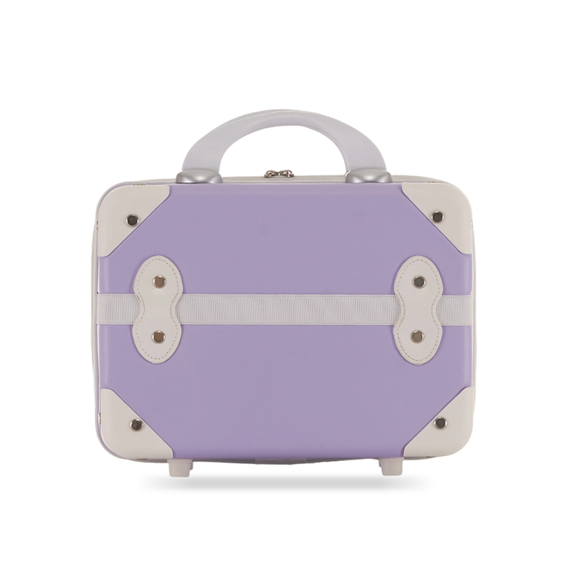 Trousse de maquillage Vintage à deux poignées   Trousse de maquillage Vintage à deux poignées